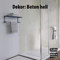 Duschrückwand - Beton hell (250x100cm)